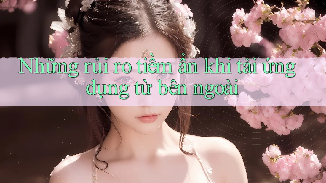 Những rủi ro tiềm ẩn khi tải ứng dụng từ bên ngoài