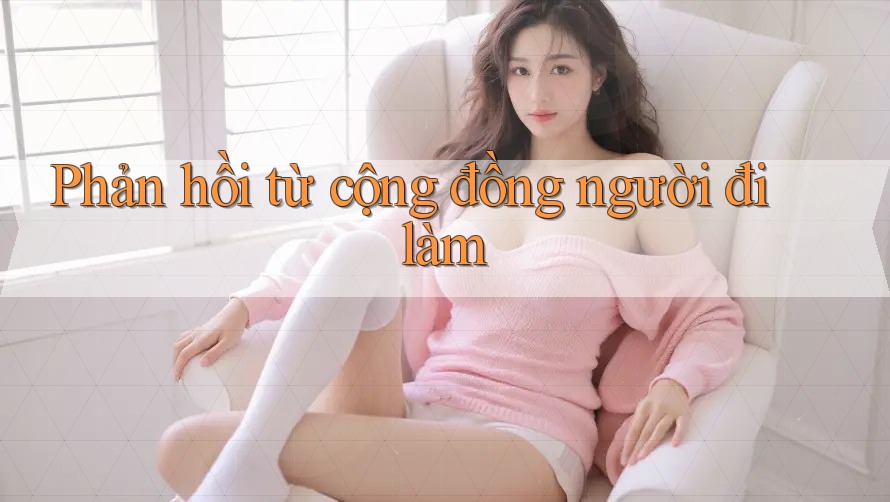 Phản hồi từ cộng đồng người đi làm
