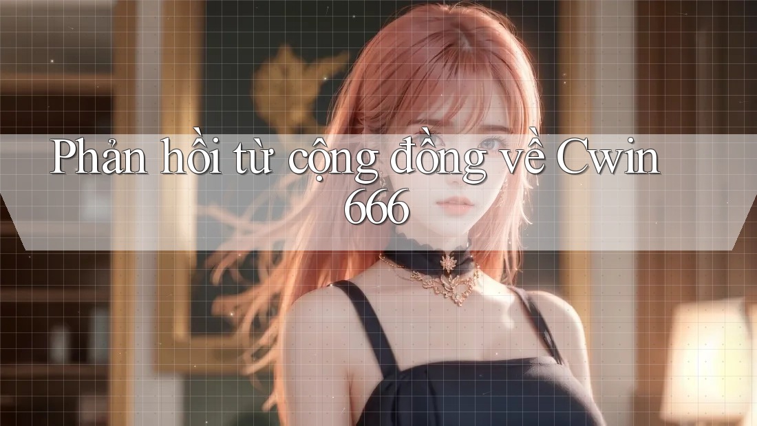 Phản hồi từ cộng đồng về Cwin666