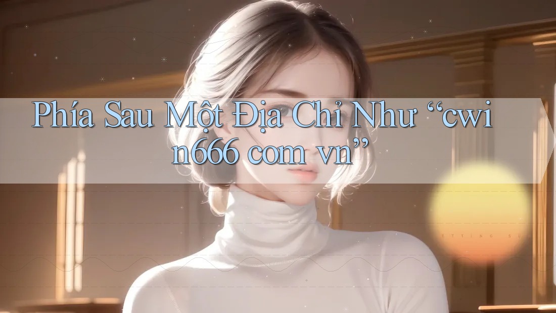 Phía Sau Một Địa Chỉ Như “cwin666 com vn”