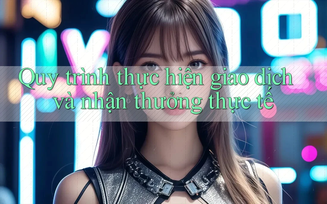 Quy trình thực hiện giao dịch và nhận thưởng thực tế Quy trình thực hiện giao dịch và nhận thưởng thực tế