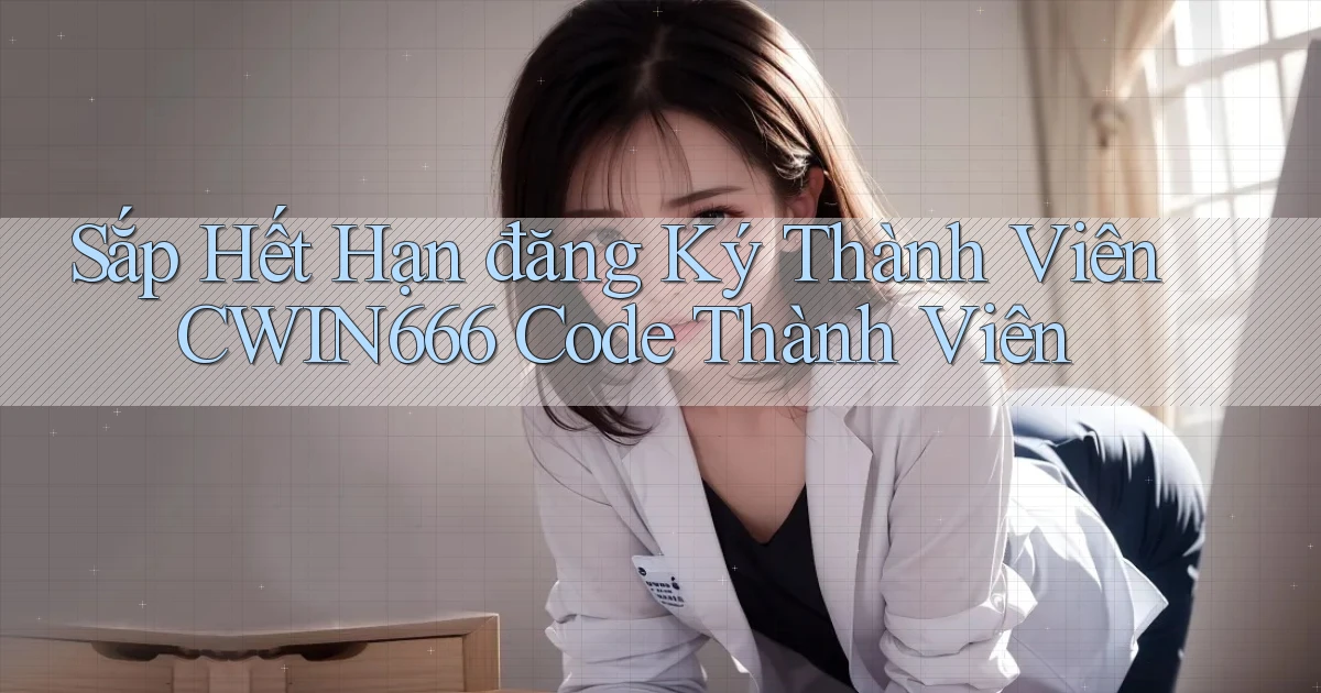 sắp hết hạn đăng ký thành viên cwin666 code thành viên