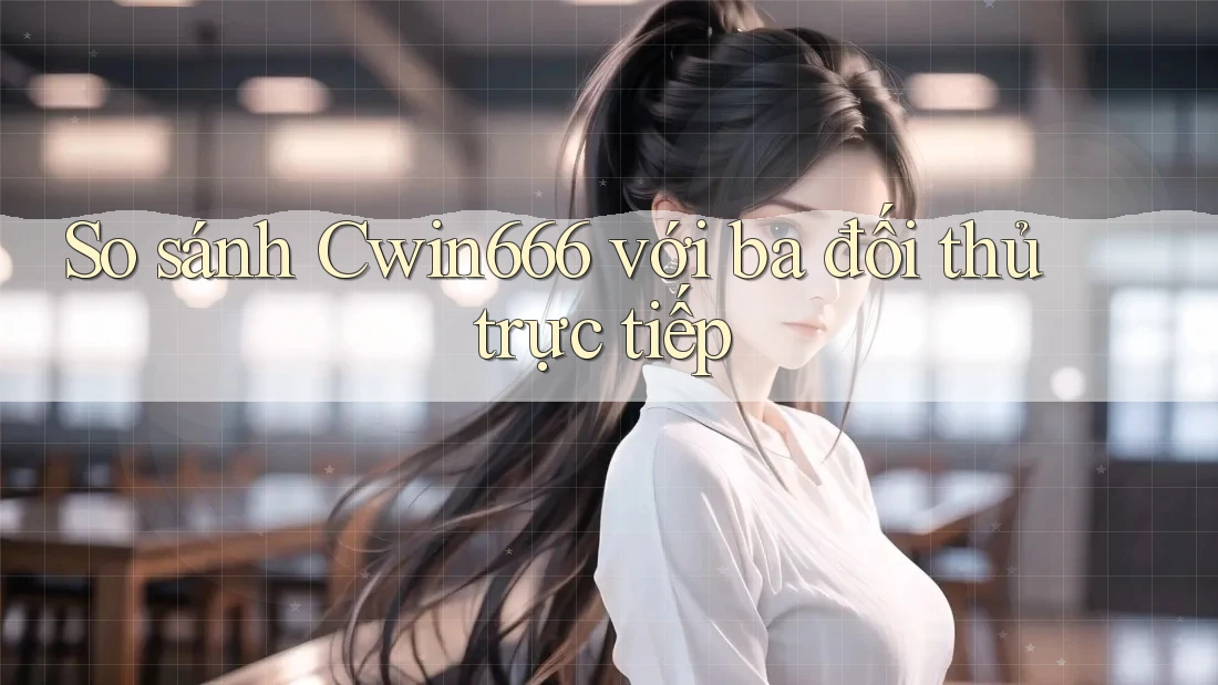 So sánh Cwin666 với ba đối thủ trực tiếp