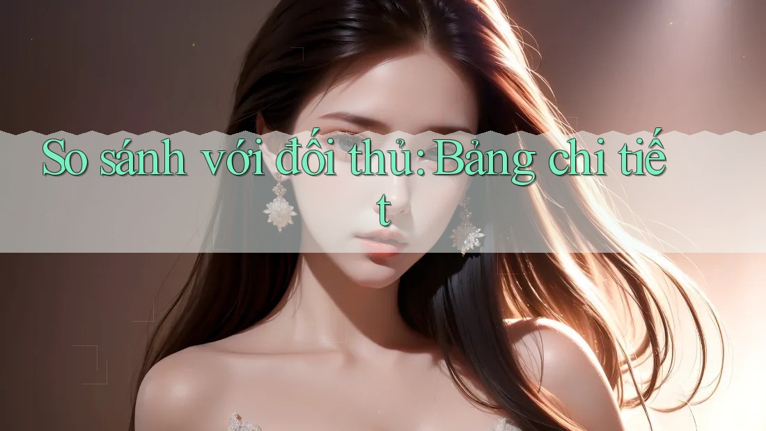 So sánh với đối thủ: bảng chi tiết So sánh với đối thủ: bảng chi tiết