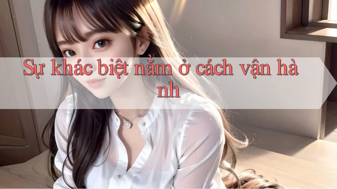 Sự khác biệt nằm ở cách vận hành Sự khác biệt nằm ở cách vận hành