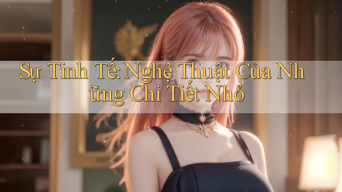 Sự Tinh Tế: Nghệ Thuật Của Những Chi Tiết Nhỏ Sự Tinh Tế: Nghệ Thuật Của Những Chi Tiết Nhỏ