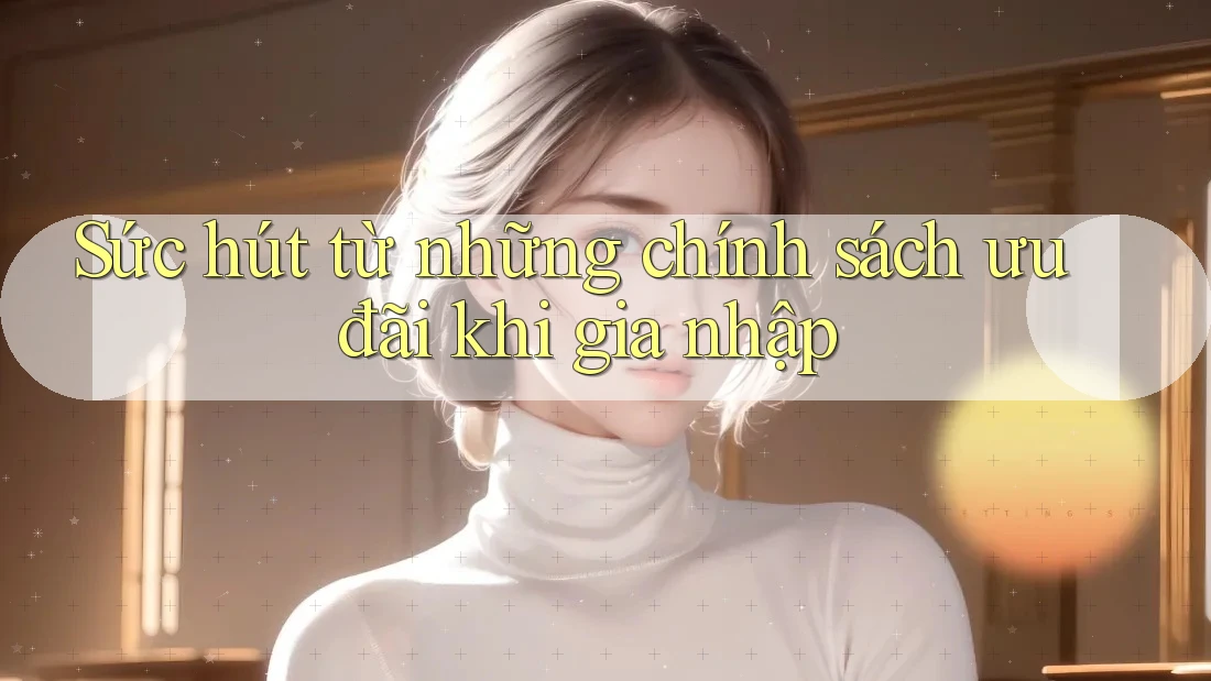 Sức hút từ những chính sách ưu đãi khi gia nhập