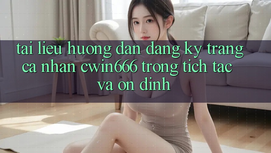 Tài liệu hướng dẫn Đăng Ký Trang cá nhân Cwin666 Trong tích tắc và Ổn định