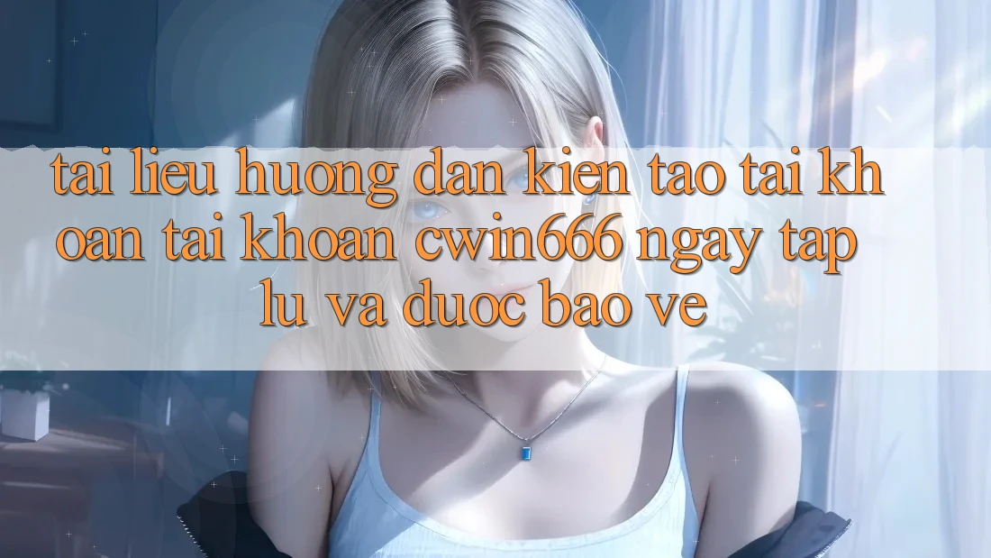 Tài liệu hướng dẫn Kiến tạo tài khoản Tài Khoản Cwin666 Ngay tắp lự và Được bảo vệ