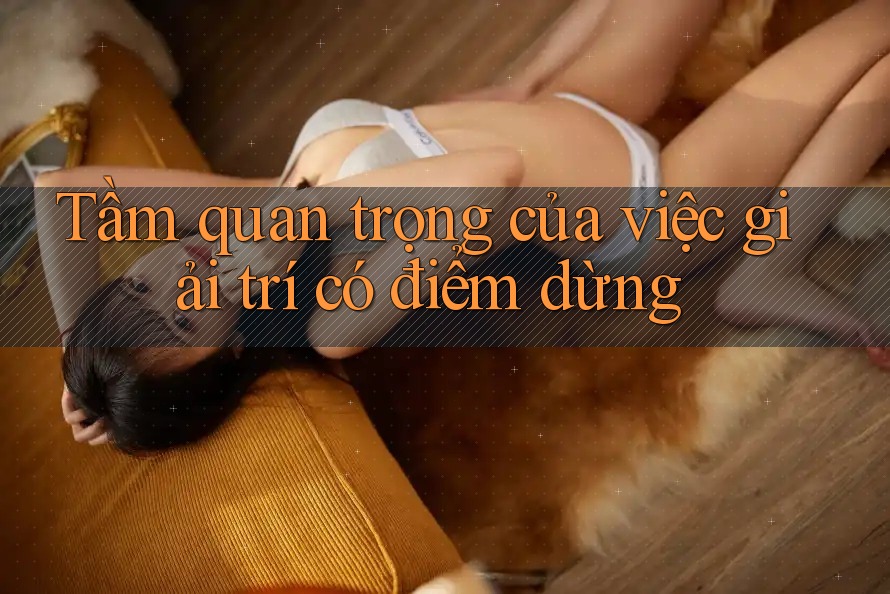 Tầm quan trọng của việc giải trí có điểm dừng