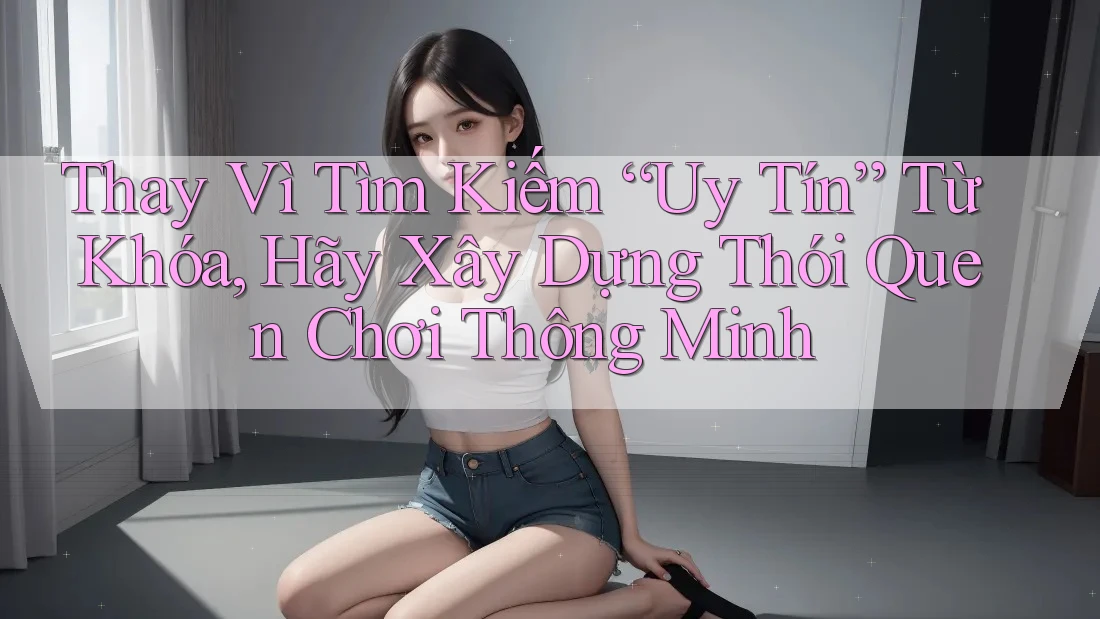 Thay Vì Tìm Kiếm “Uy Tín” Từ Khóa, Hãy Xây Dựng Thói Quen Chơi Thông Minh Thay Vì Tìm Kiếm “Uy Tín” Từ Khóa, Hãy Xây Dựng Thói Quen Chơi Thông Minh