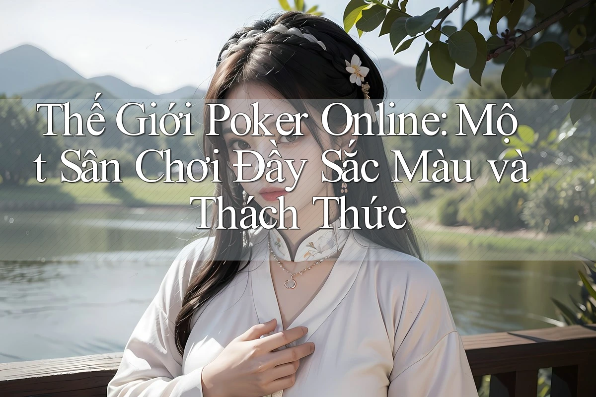 Thế Giới Poker Online: Một Sân Chơi Đầy Sắc Màu và Thách Thức