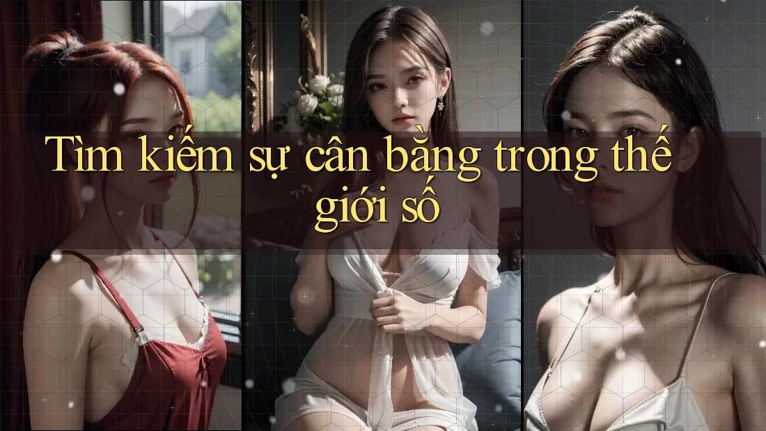 Tìm kiếm sự cân bằng trong thế giới số Tìm kiếm sự cân bằng trong thế giới số