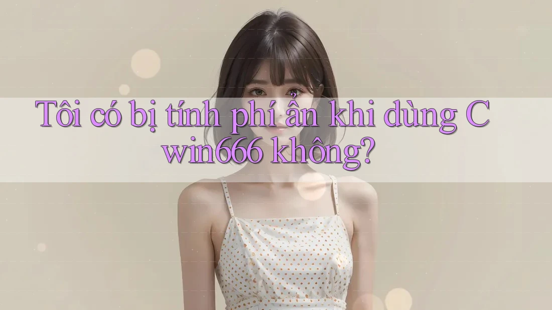 Tôi có bị tính phí ẩn khi dùng Cwin666 không?