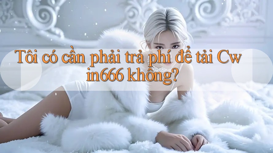Tôi có cần phải trả phí để tải Cwin666 không?