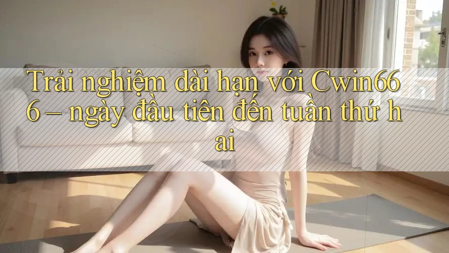 Trải nghiệm dài hạn với Cwin666 – ngày đầu tiên đến tuần thứ hai Trải nghiệm dài hạn với Cwin666 – ngày đầu tiên đến tuần thứ hai