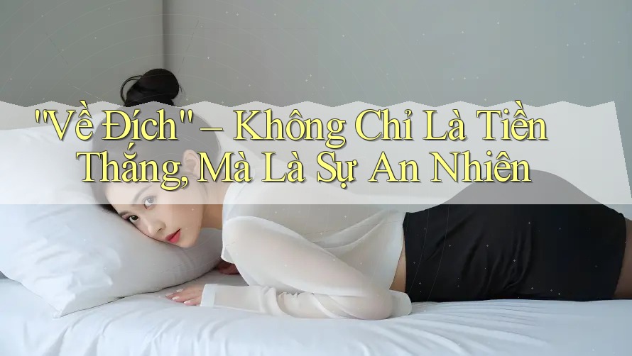 “Về Đích” – Không Chỉ Là Tiền Thắng, Mà Là Sự An Nhiên