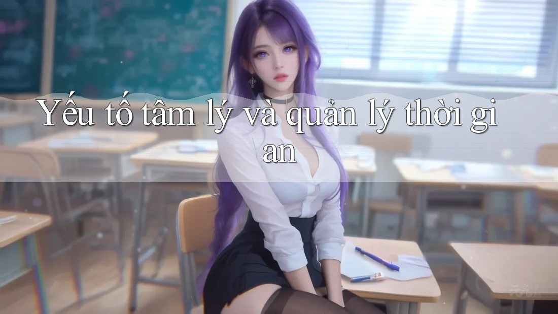 Yếu tố tâm lý và quản lý thời gian Yếu tố tâm lý và quản lý thời gian